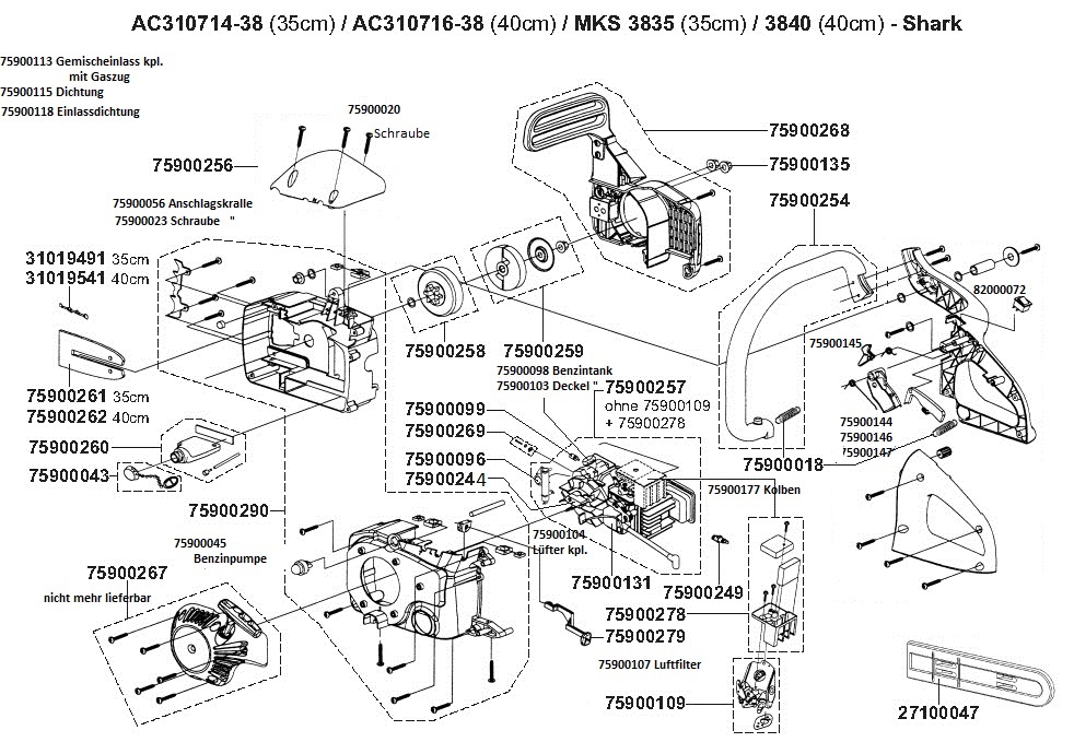Gashebelregelung Für Motorhacken & Rasentrimmer